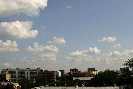 Небо над Москвой