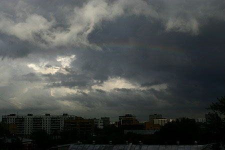 Небо над Москвой