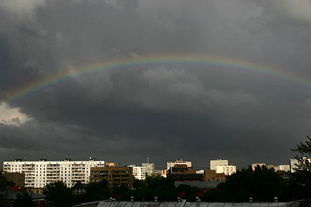 Небо над Москвой