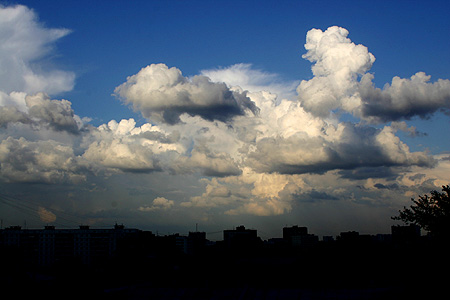 Небо над Москвой