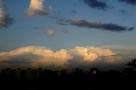 Небо над Москвой